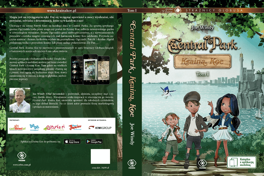 Książka „CP kraina Koe”